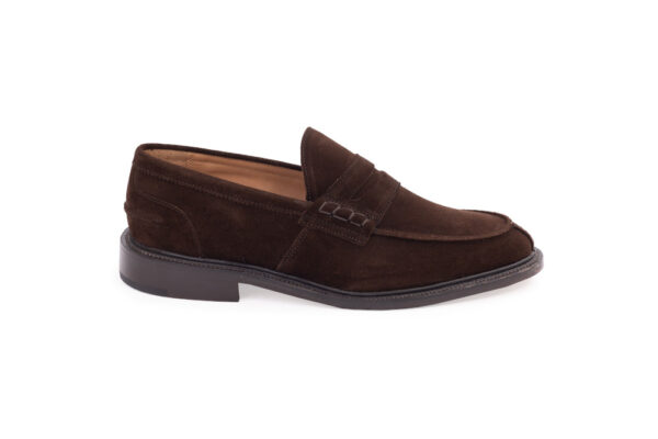 Tricker's James Chocolate Repello Suede
