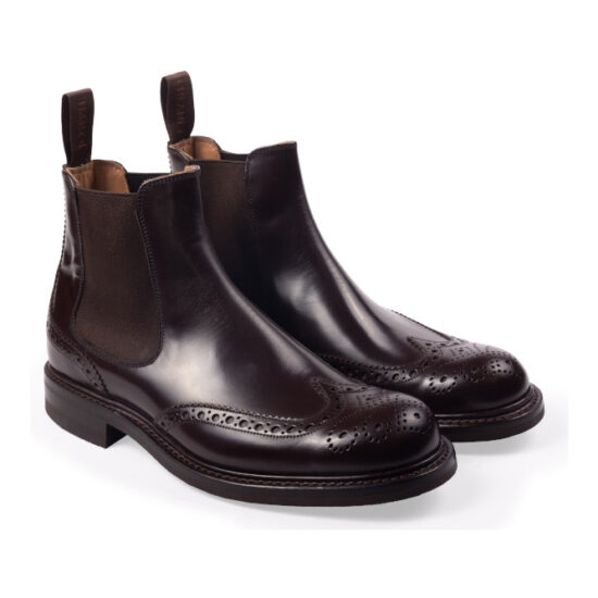 Cheaney Trent R Mocha Rub off - Image 2