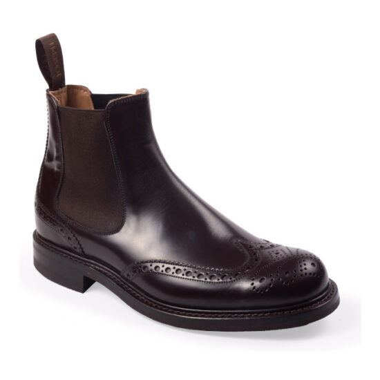 Cheaney Trent R Mocha Rub off - Image 3
