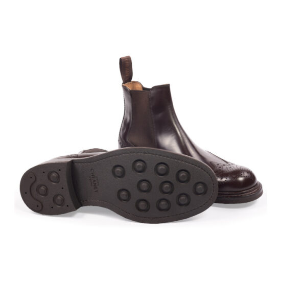 Cheaney Trent R Mocha Rub off - Image 4