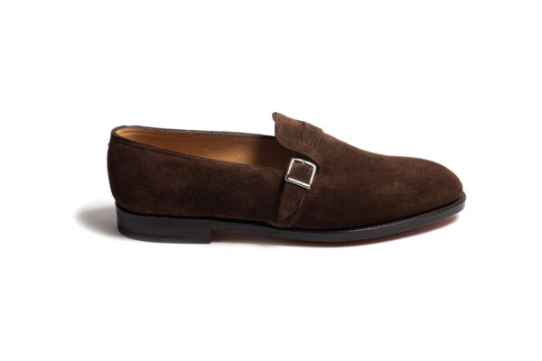 John Lobb Delano Dark Brown Suede