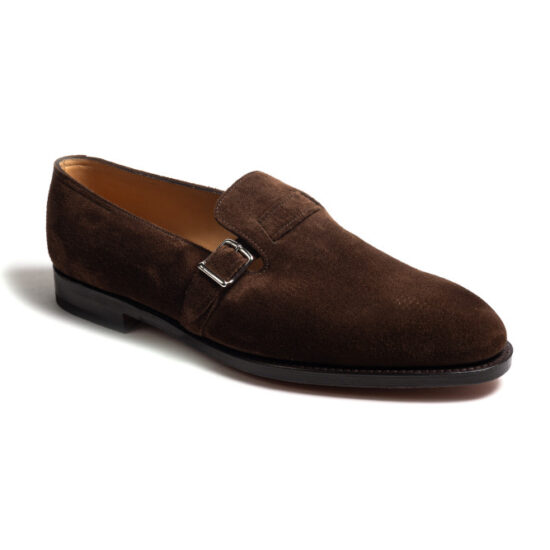 John Lobb Delano Dark Brown Suede - Image 2