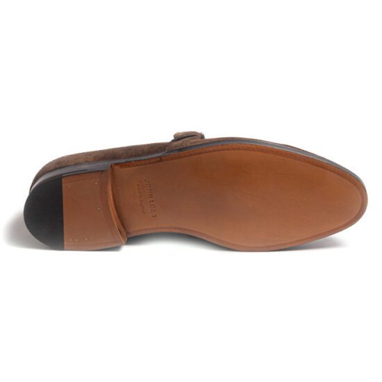 John Lobb Delano Dark Brown Suede - Image 5